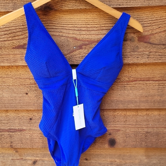 Sea Level Swim Other - Vibrant Blue Women's One Piece Swimsuit